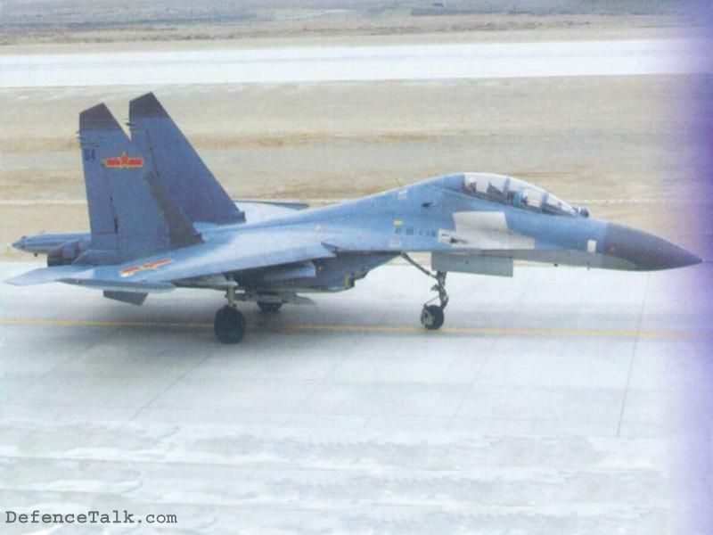 PLAAF Su-27 UBK