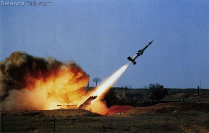 S-125 firing 5V27 missile