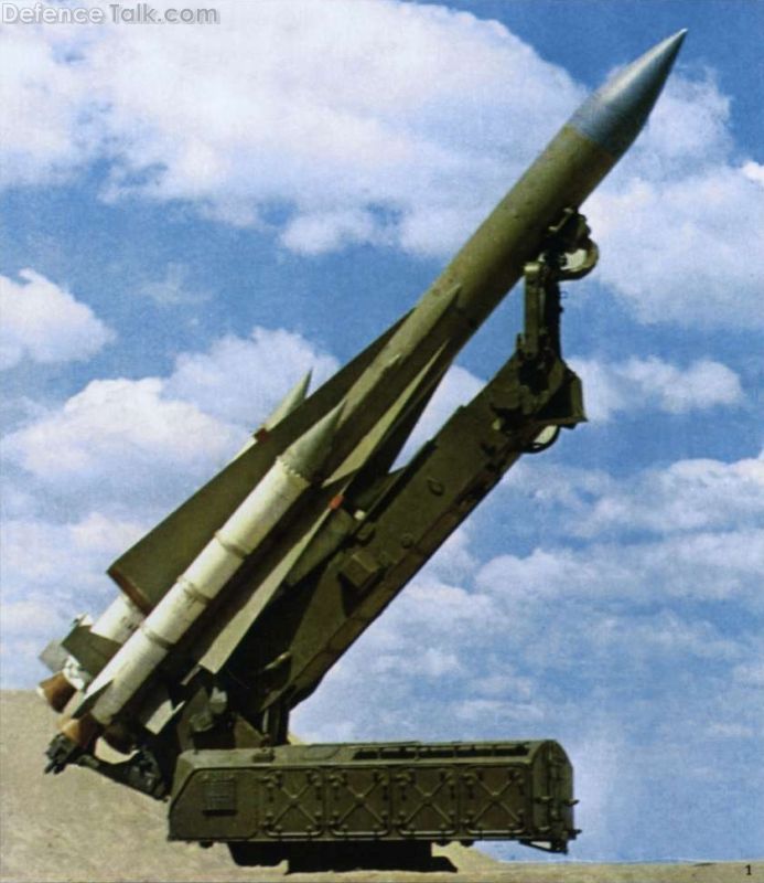 S-200 launcher with 5V21 missile