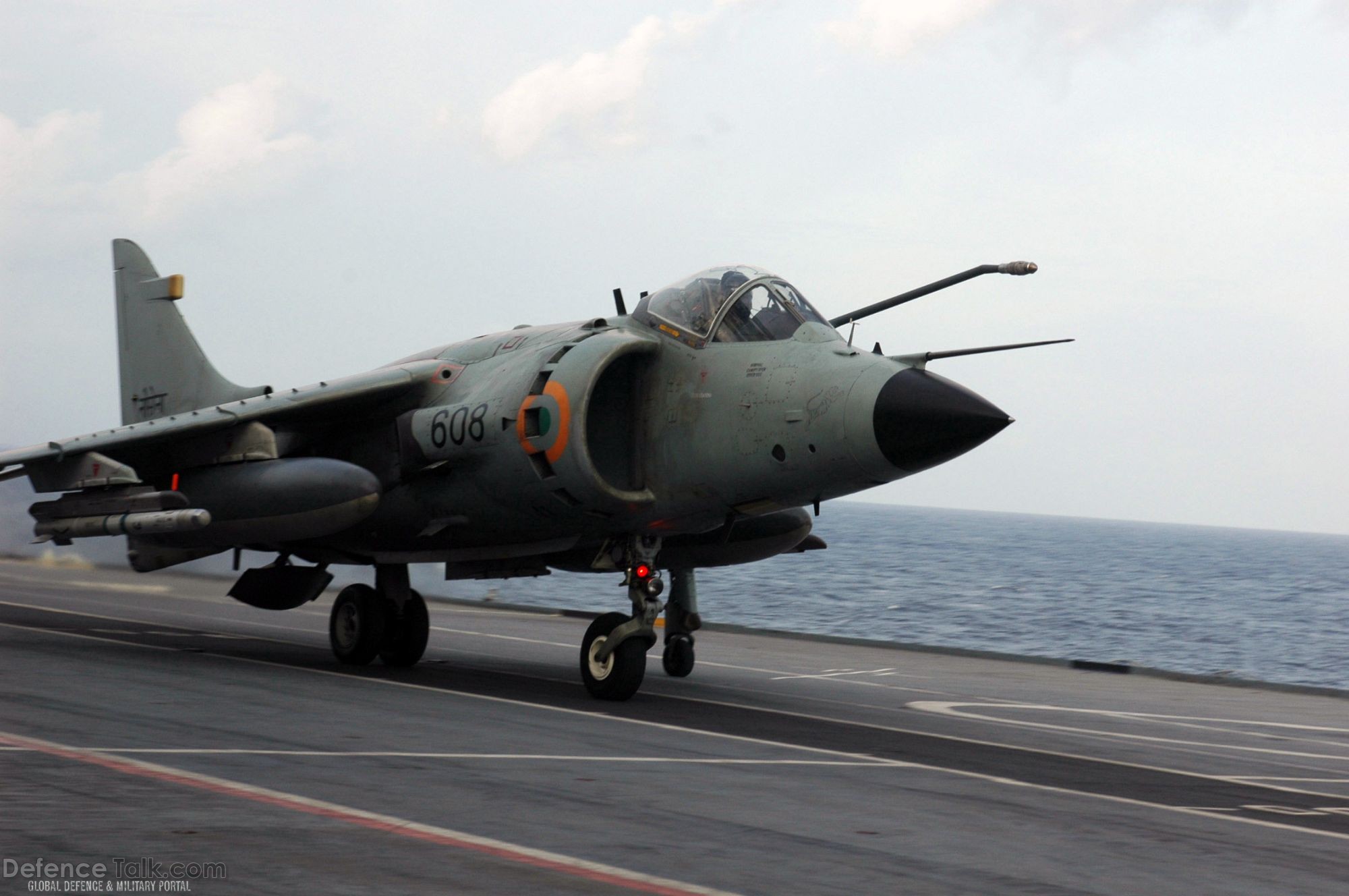 Sea Harrier - Malabar 07 Naval Exercise
