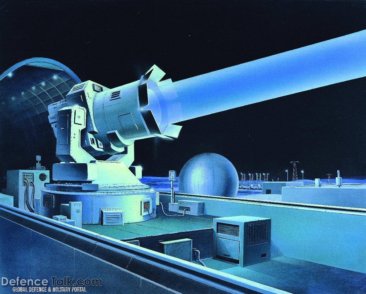 Soviet Ground-Based Laser - Military Weapons Art