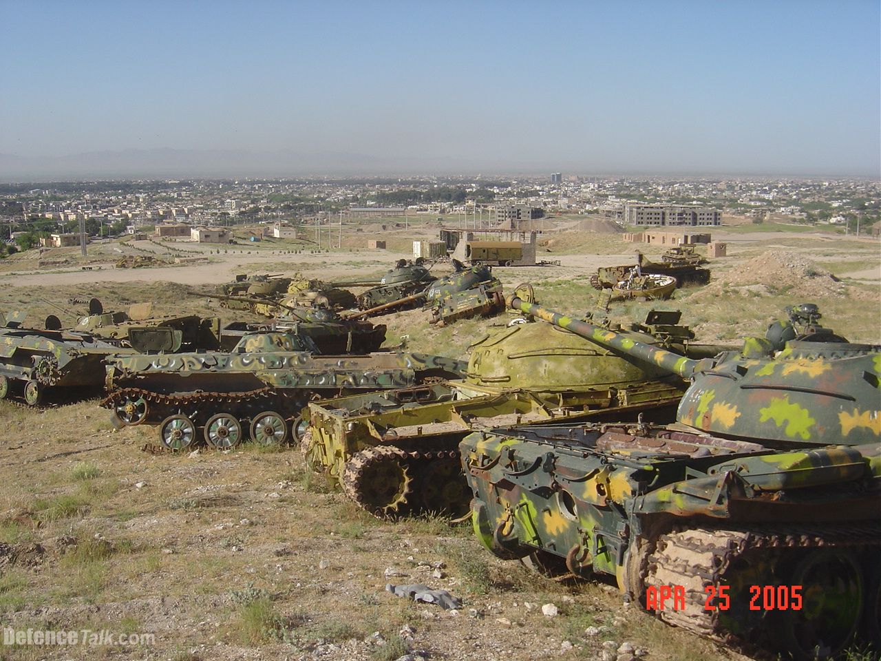 T-59s & APCs in Herat