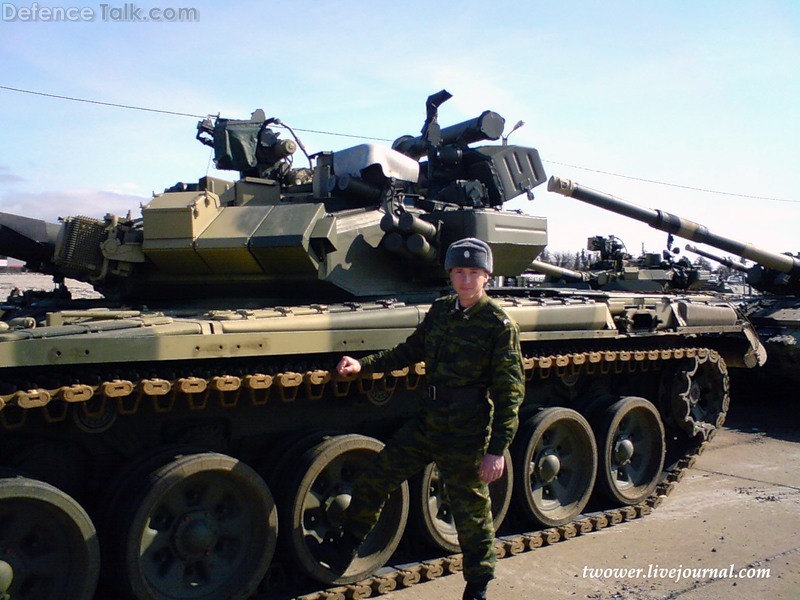 T-90A at the 7th Military Base, Abkhazia