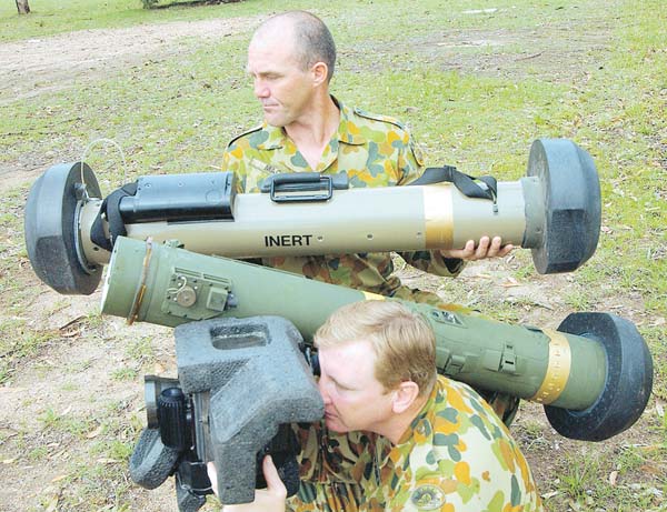 The Australian Army's new Javelin long range anti armour missile