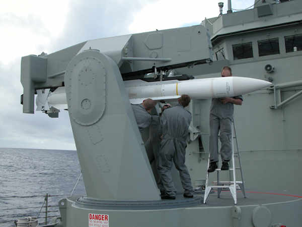 The SM-1 Standard Surface to Air missile.
