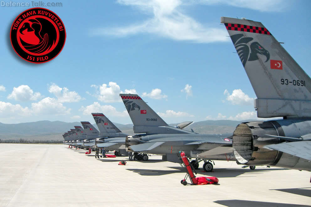 Tuaf F-16's