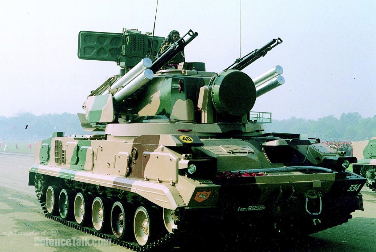 Tunguska M1 Low Level Air Defense System