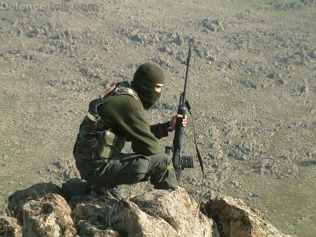 Turkish Commandos in Operations