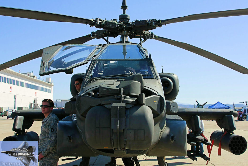 US Army AH-64 Apache Attack Helicopter