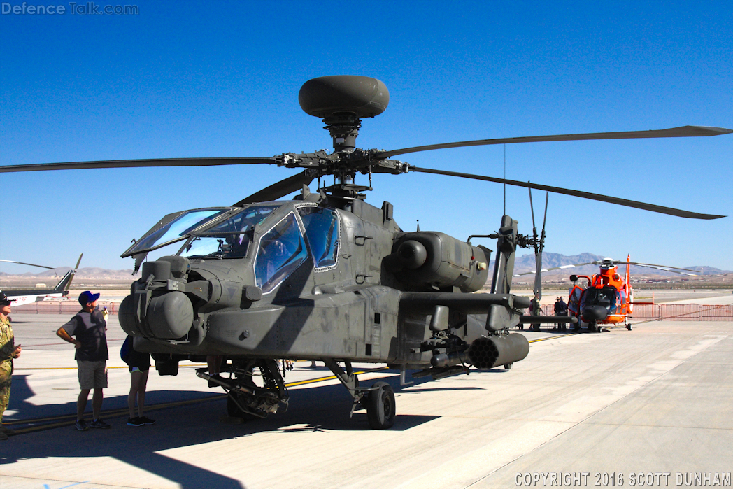 US Army AH-64D Apache Longbow Helicopter Gunship
