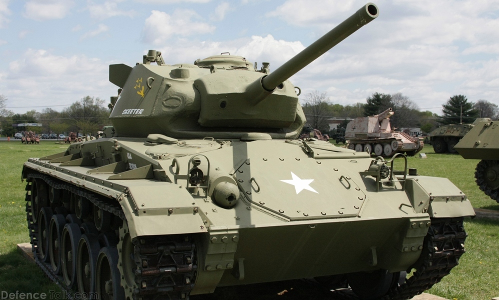 US Army M24 Chaffee Light Tank