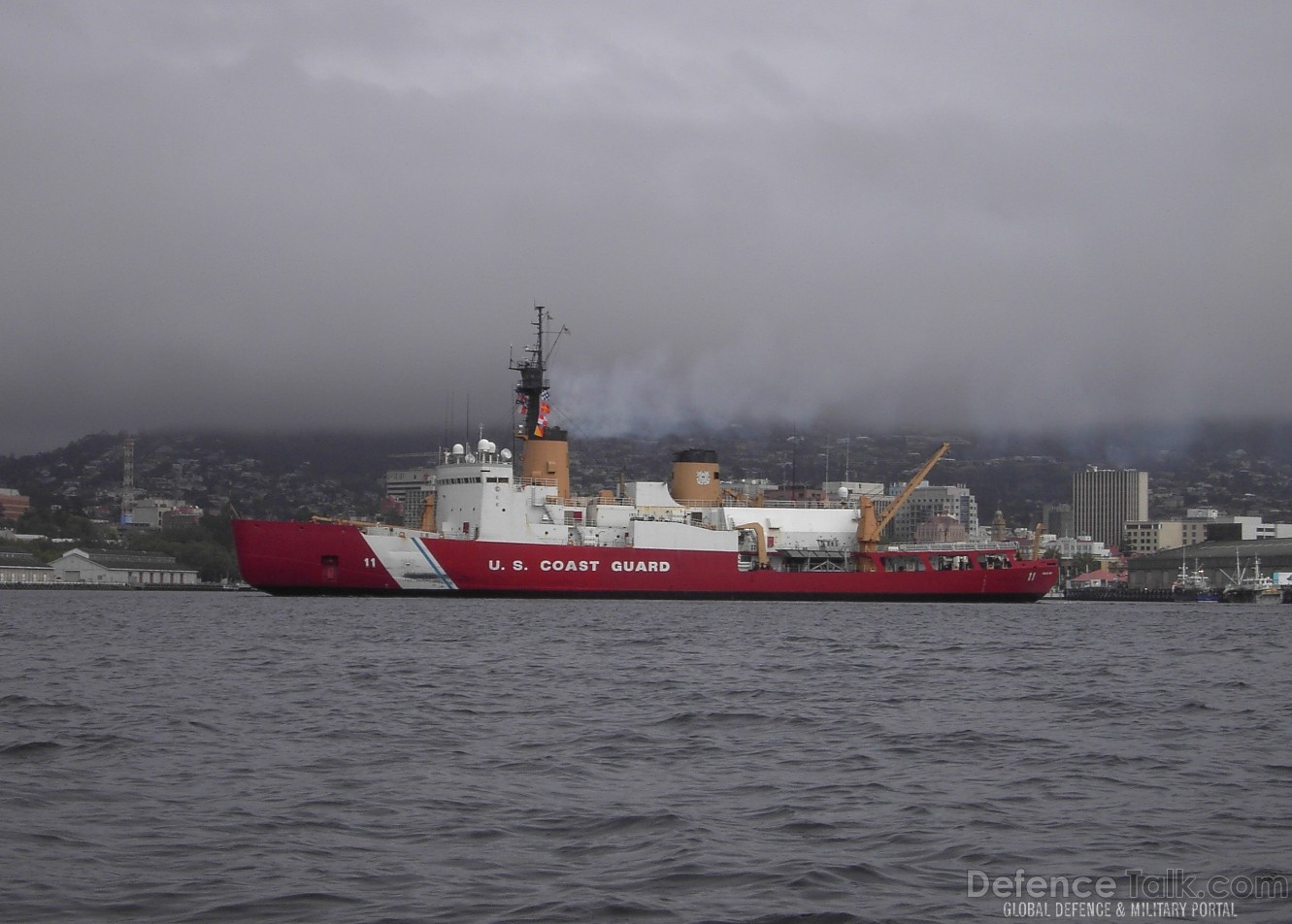 US Coast Guard Icebreaker Polar Sea in Hobart Feb 2007