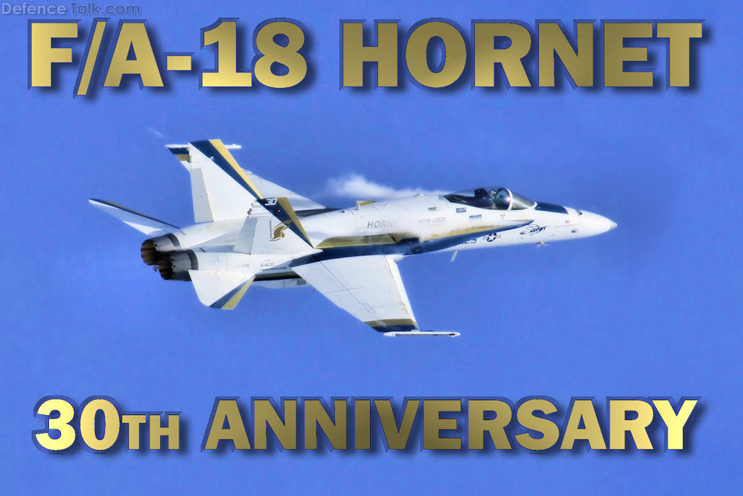 US Navy F/A-18C Hornet - 30th anniversary Paint Scheme