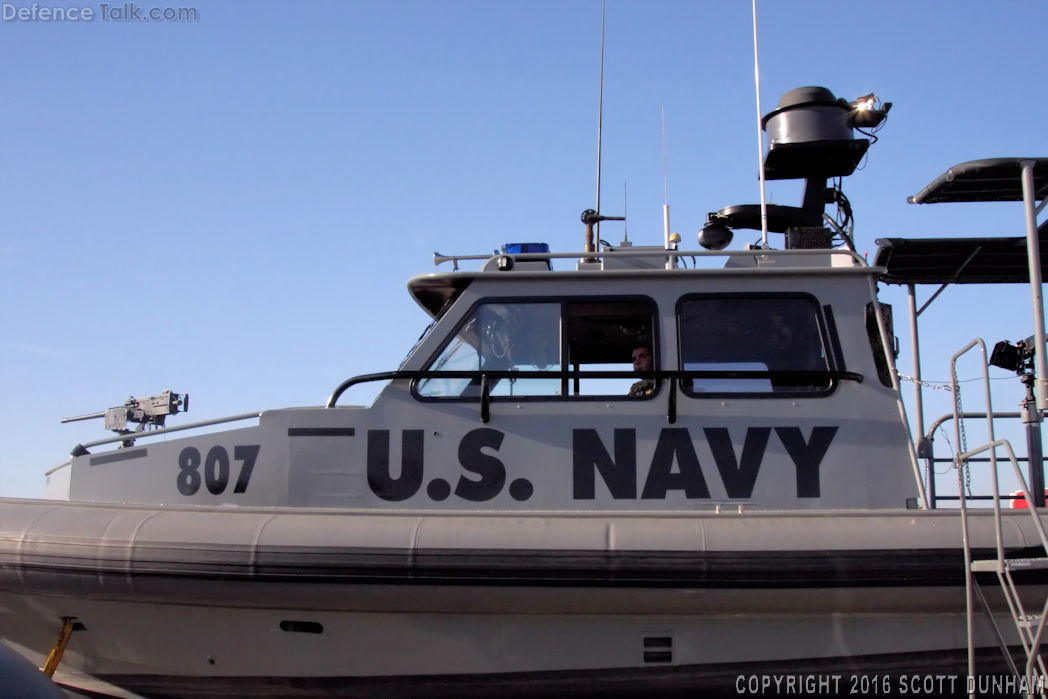 US Navy Riverine Command Boat