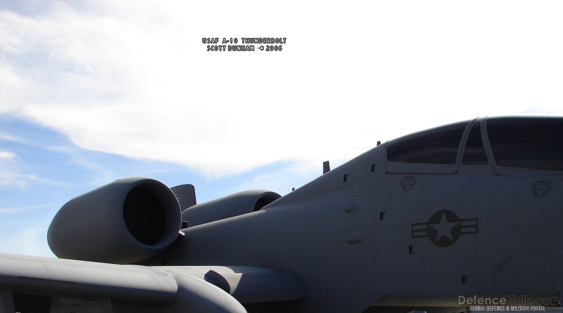 USAF A-10 Thunderbolt Close Air Support Fighter