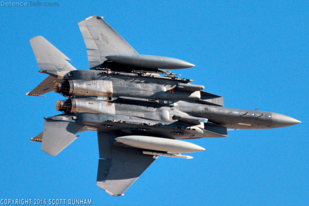 USAF F-15D Eagle Air Superiority Fighter