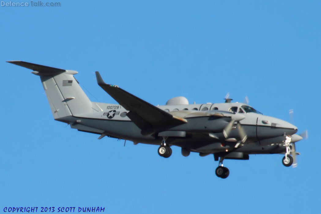 USAF MC-12 Liberty Intelligence, Surveillance and Reconnaissance Aircraft