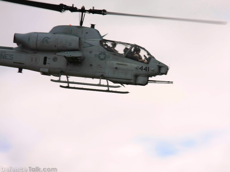 USMC AH-1W Super Cobra MAGTF Exercise