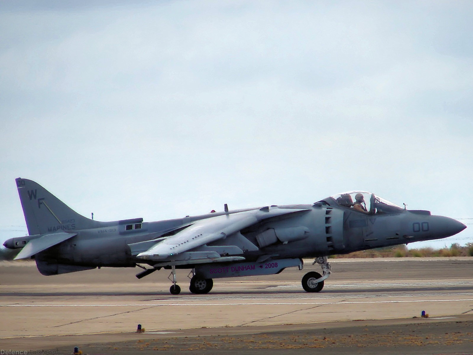 USMC AV-8B Harrier Close Air Support Aircraft