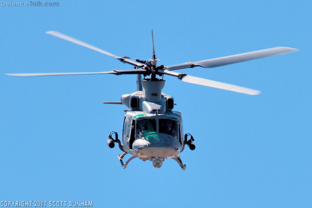 USMC UH-1Y Venom Helicopter Gunship