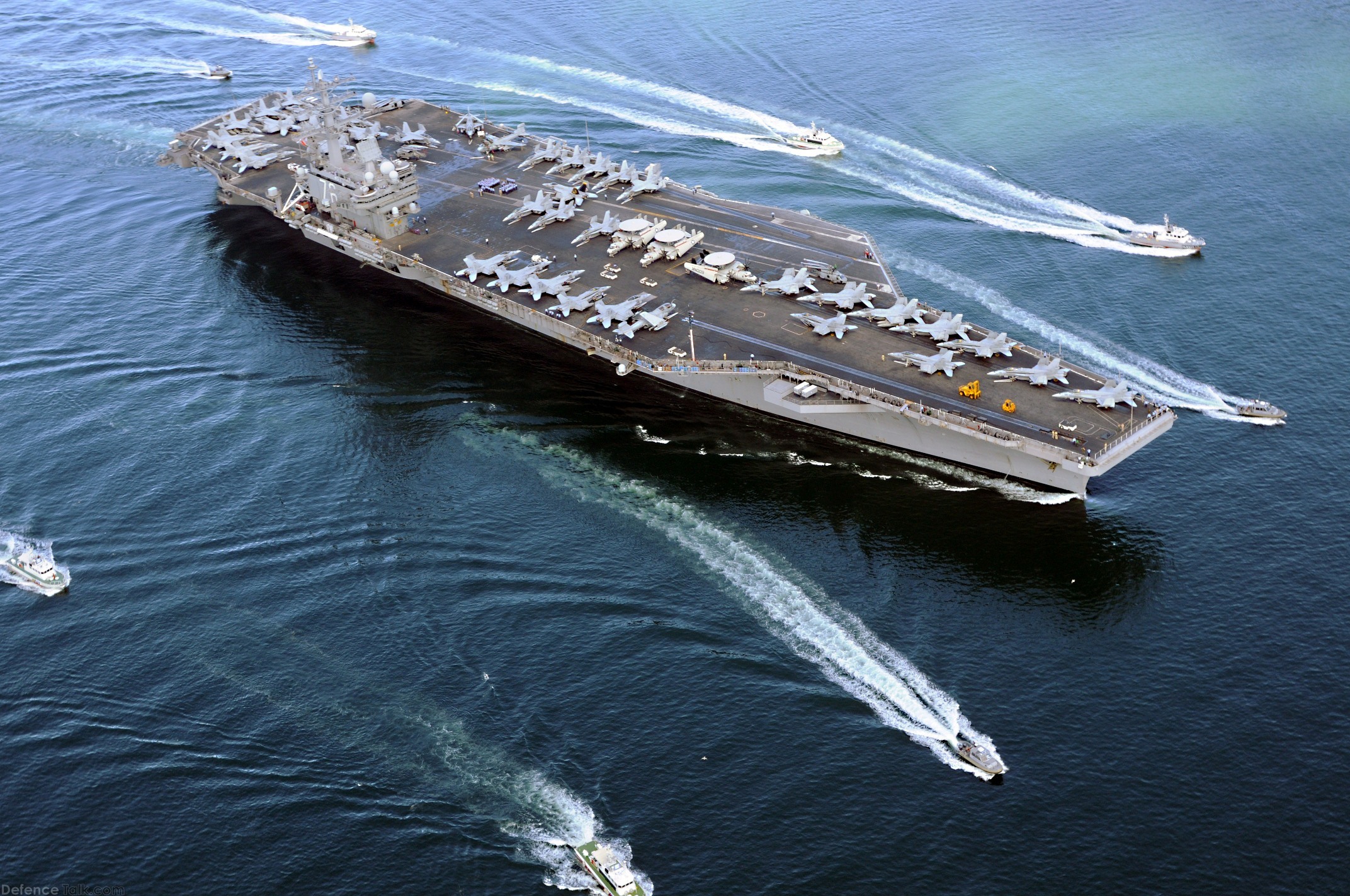 USS Ronald Reagan CVN 76 Aircraft Carrier