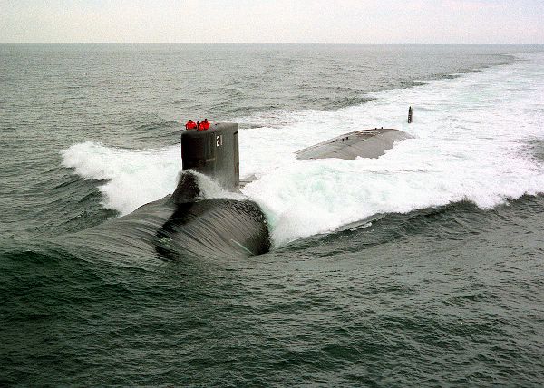 USS Seawolf SSN 21-Seawolf class Attack Submarine