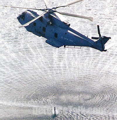Westland Merlin HMA 1 dunking sonar