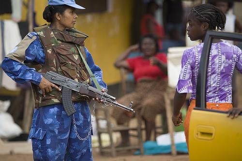 Women Peacekeeping Force in Liberia - Indian Army