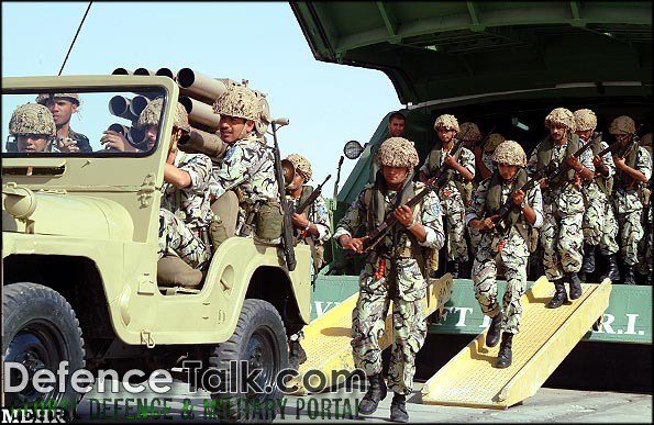 Zolfaqar war games - Iranian Armed Forces, 1st stage