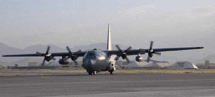 Fourth C-130 touches down in Kabul, expands Afghan Air Force capabilities C-130 Hercules