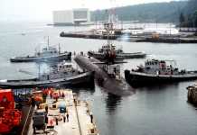 US Navy SSBN Launches Fleet Ballistic Missiles strategic missile submarine USS OHIO (SSBN 726)