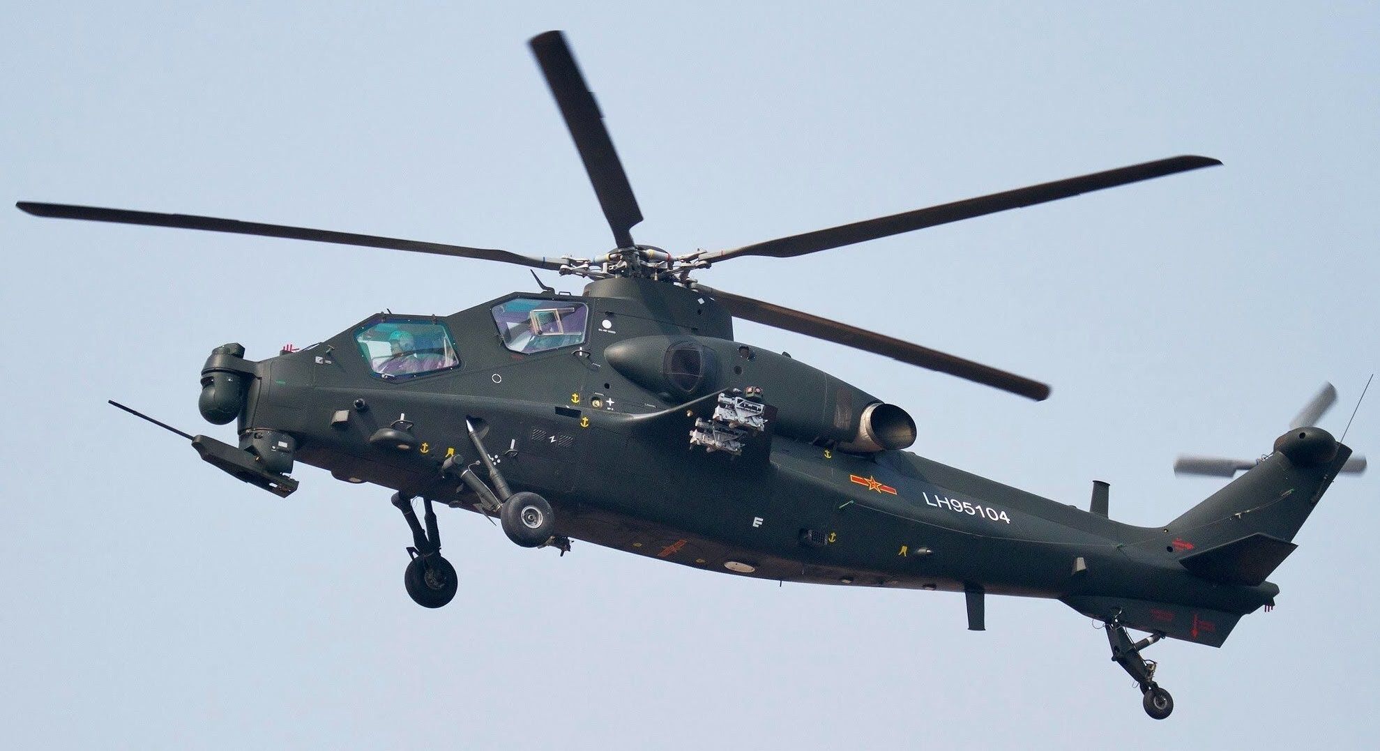 Caic Wz 10 Attack Helicopter China 2 2012 Military 