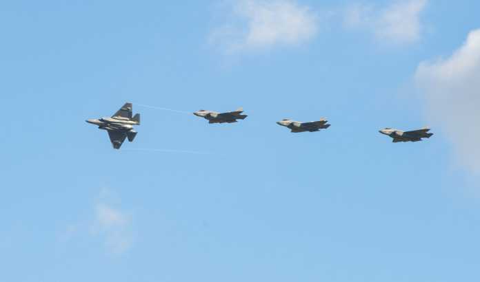 US Navy F-35C Fighters