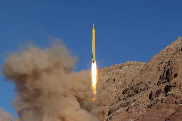 Iran missile test