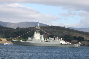 HMAS Hobart Royal Hobart Regatta flagship.JPG