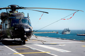 MHR-90 aboard HMAS Canberra departing Fremantle March 2019.jpg