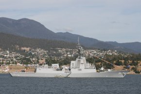 HMAS Hobart Regatta Flagship 130222.JPG