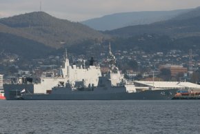 Sydney with Adelaide in background - Hobart 13 May 2023.JPG