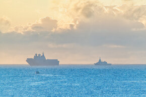 AP-2026-03-21-0708-5431-RAN Ex Kakadu 125th bday fleet entry - HMAS Canberra & JS Kumano.jpg