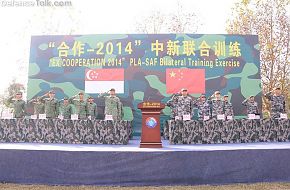 SAF and PLA Joint Military Exercises
