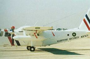 Britten-Norman Defender- Maritime surveillance aircraft