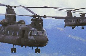 CH-47D/MH-47E CHINOOK HEAVY LIFT HELICOPTER, USA