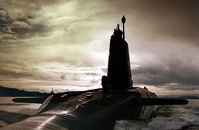 HMS VIGILANT. Nuclear powered Trident Submarine.CLYDE AREA OF SCOTLAND.