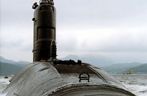 HMS SPARTAN LEAVING FASLANE . SCOTLAND.