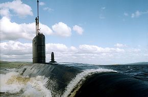 HMS SUPERB ON THE CLYDE . SCOTLAND.