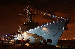 USS Mustin - DDG89-Guided Missile Destroyer