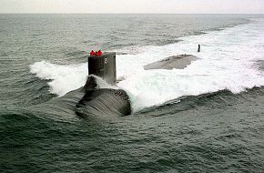 USS Seawolf SSN 21-Seawolf class Attack Submarine
