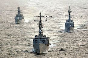 Pakistan Navy Ship (PNS) Shahjahan and PNS Tippi Sultan