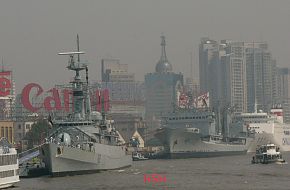 P.N.S Babar & P.N.S Nasr - Type 21 class Frigate & Auxiliary Ship