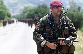 1st Battalion Parachute Regiment.Kacnik pass, Kosovo.